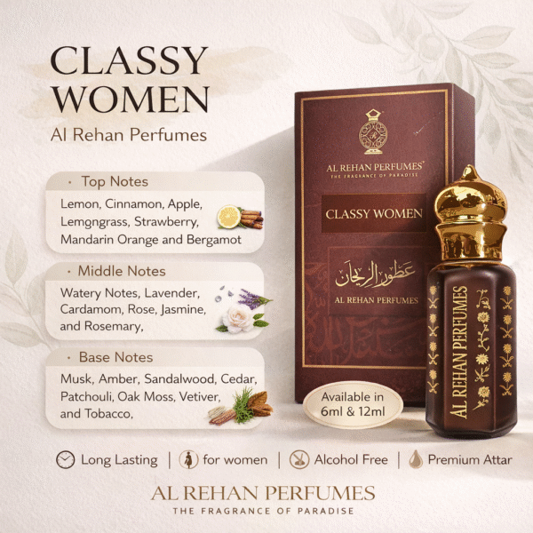 Classy Woman - Perfume Oil & Attar
